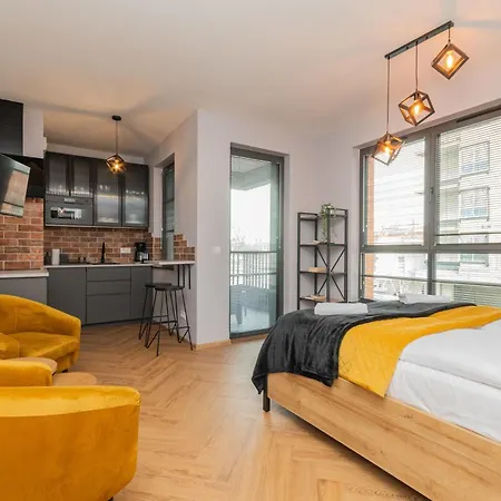 Appartement Grand - Doki Living & Foodhall Gdańsk