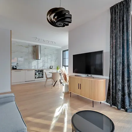 Grand - Doki Living & Foodhall Apartman Gdańsk